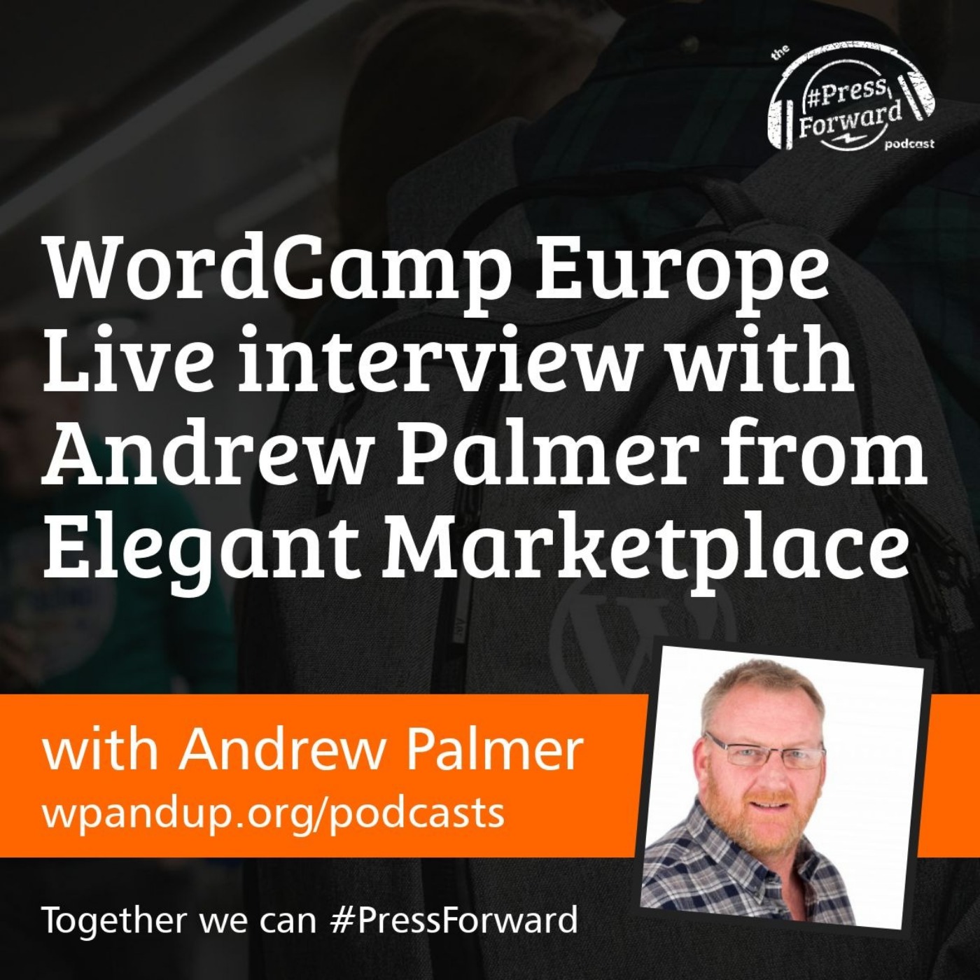 WordCamp Europe Live interview with Andrew Palmer from Elegant Marketplace